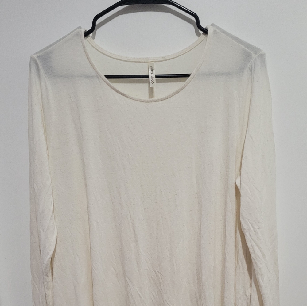 Mittoshop tunic top with pockets